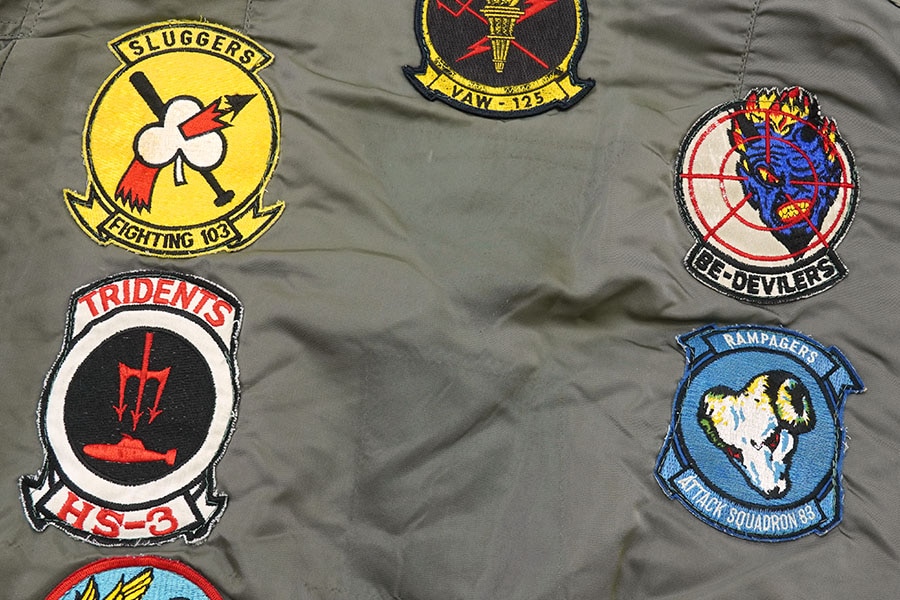 USA製 ALPHA INDUSTRIES MA-1 MIL-J-82790J フライトジャケット 表記(M