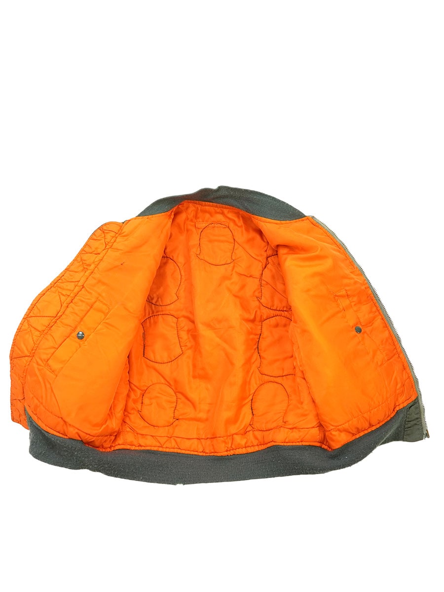 USA製 ALPHA INDUSTRIES MA-1 MIL-J-82790J フライトジャケット 表記(M