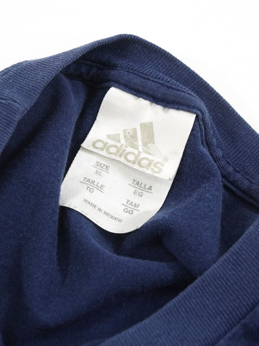 00'S ADIDAS REAL MADRID ''ZIDANE'' LONG SLEEVE T SHIRT (SIZE.X