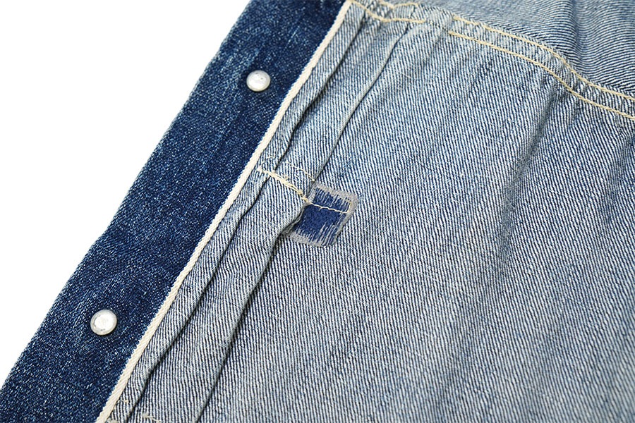 40's Levi's 506XX デニムジャケット 針差しバックル オールイエロー 濃紺 実寸(42位)