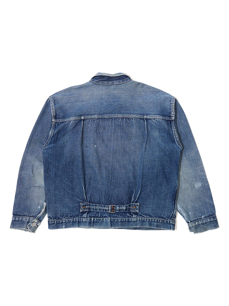40's Levi's 506XX デニムジャケット 針差しバックル オールイエロー