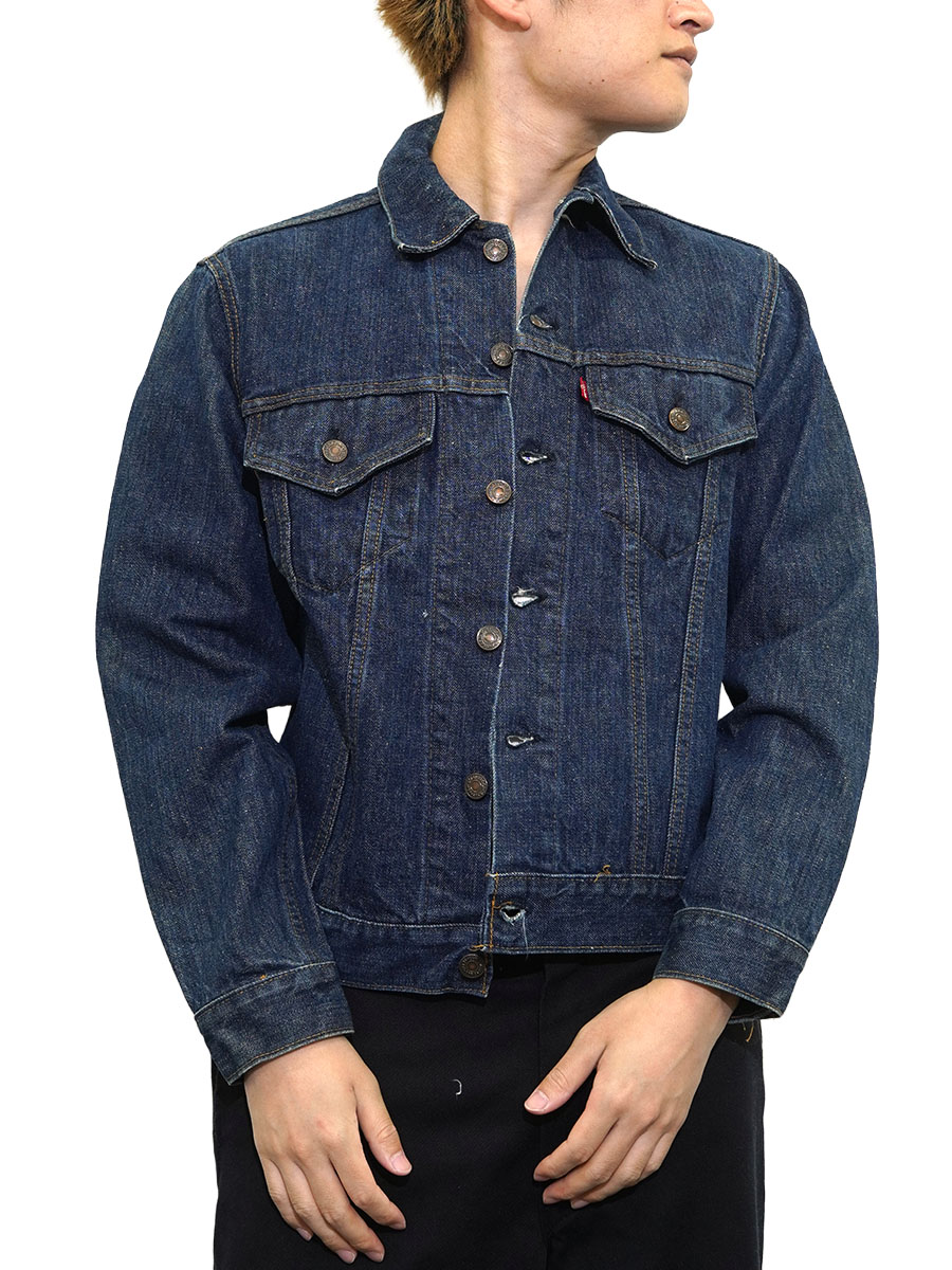 70's Levi's 70505-0217 スモールe デニムジャケット 濃紺 表記(38