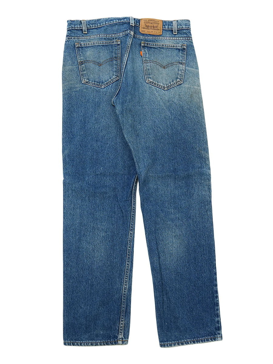 90's RRL デニムパンツ USA製 W32 L30 90's Levi's 505 デニムパンツ 良色落ち 表記(W36 L32) USA製 Rマーク