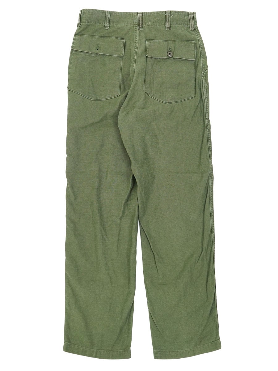 60's～ U.S.ARMY ベイカーパンツ ボタンフライ 実寸(28x29位) | NEW