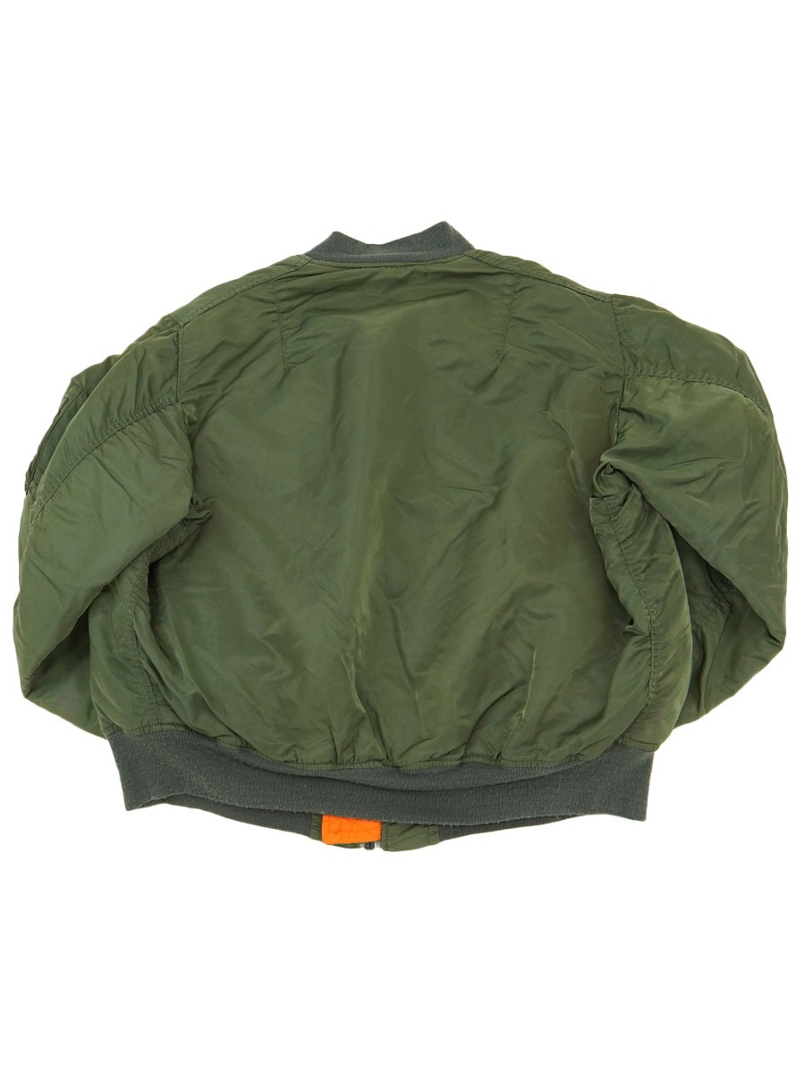 80s USA製 ALPHA MA-1 MIL-J-82790J IDEAL M USA製 ALPHA INDUSTRIES MA-1 MIL-J-82790J フライトジャケット 表記(L