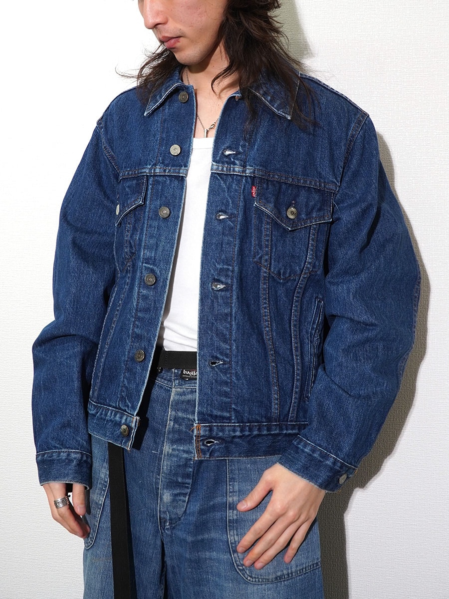 美品　LEVI’S デニムジャケット 70506 Made in USA 80's Levi's 70506 4ポケット デニムジャケット 良色落ち 表記(44) USA