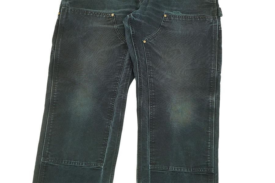 超スペシャル 34X32 W34 カーハート ダブルニー パンツ ブラック 黒 carhartt ダブルニー ワークパンツ 32 × 34 ブラック USA製 超