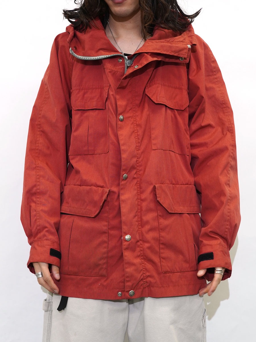 80'S THE NORTH FACE MOUNTAIN JACKET BRICK RED (SIZE.MEDIUM) MADE