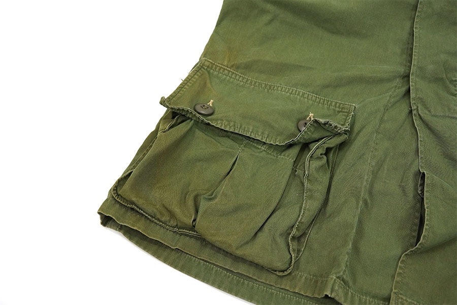 60's U.S.ARMY ジャングルファティーグJKT 貴重！1st 表記(SMALL-LONG