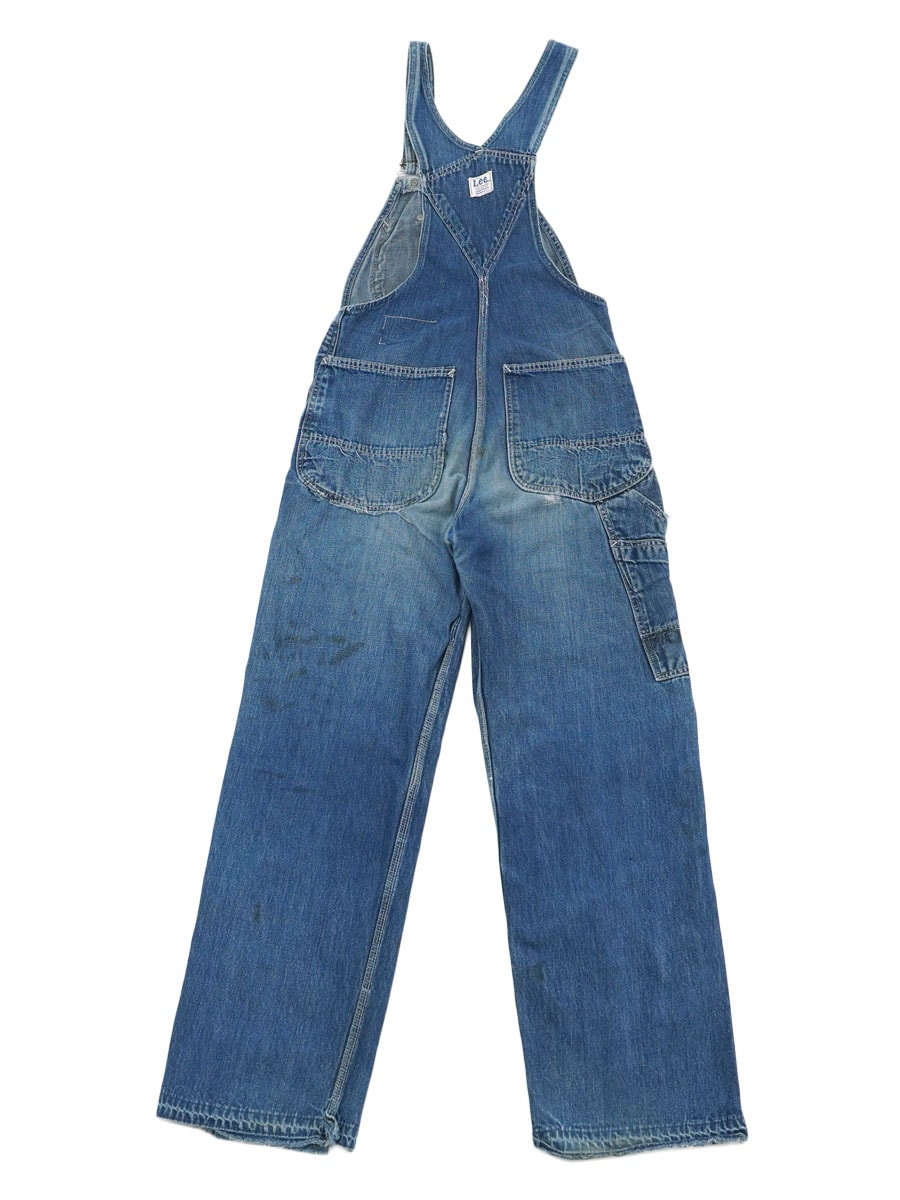 70's Lee デニムオーバーオール 良雰囲気 実寸(32x30位) | NEW ITEM