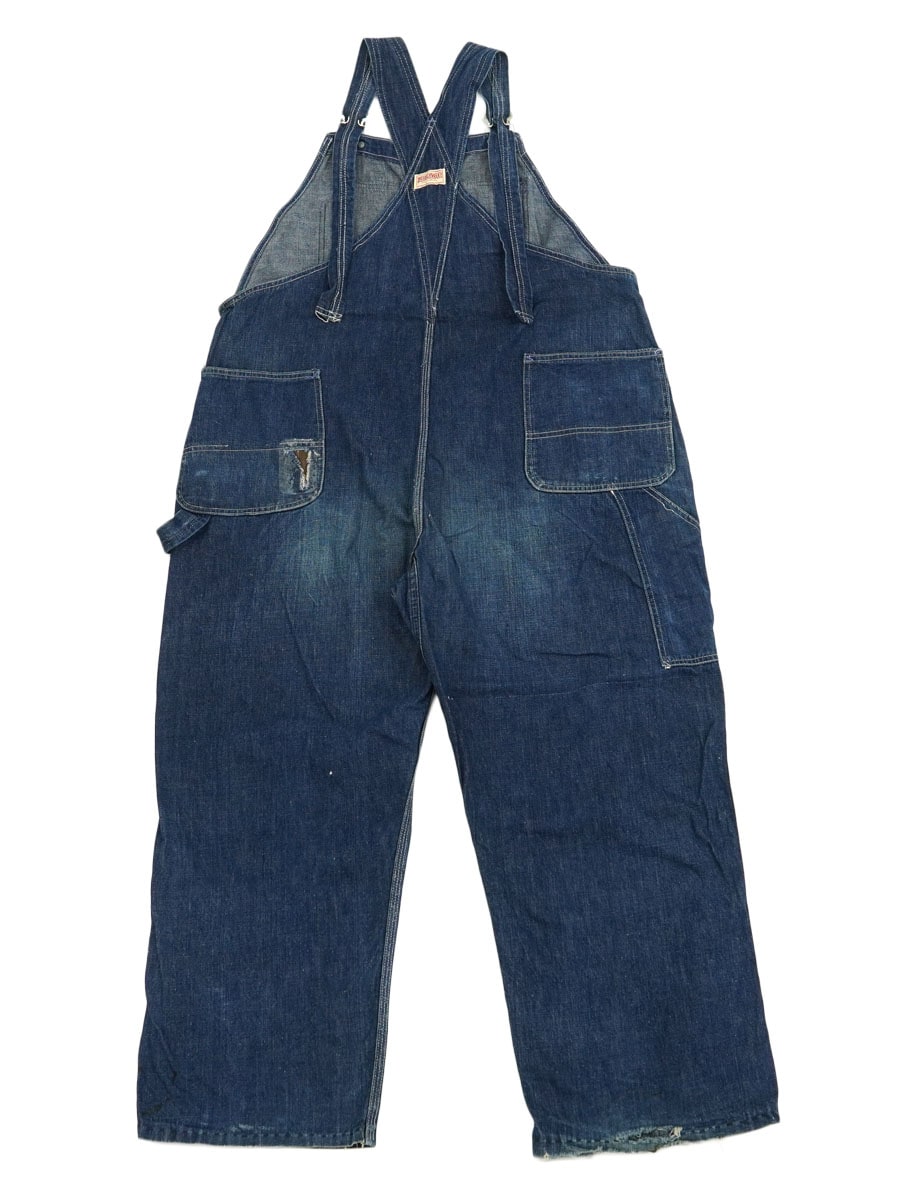 NEAT デニムオーバーオール 40's Coverall -9.5oz Nepped Denim- - Bricklayer *A vontade