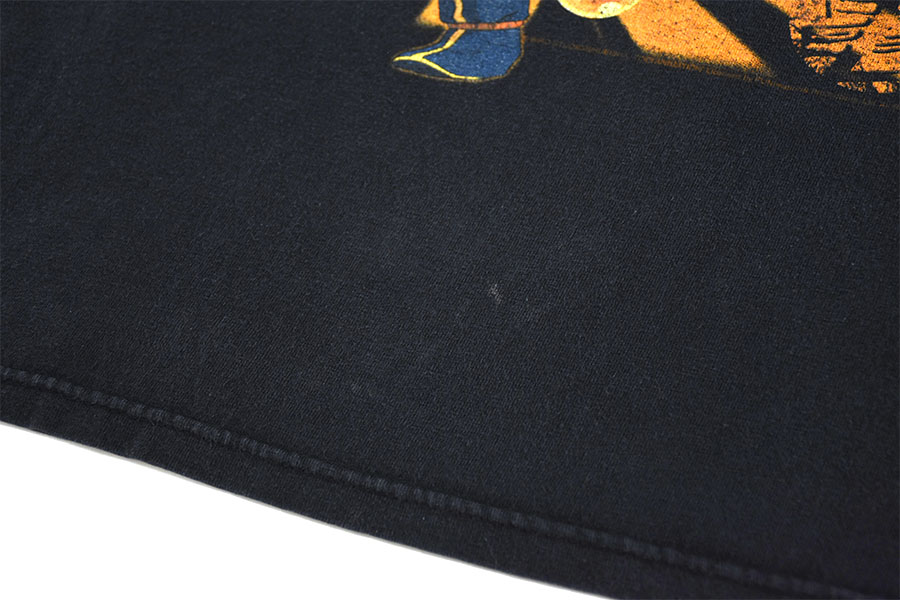 00's DRAGON BALL Z 袖プリント入り Tシャツ ブラック 表記(M)