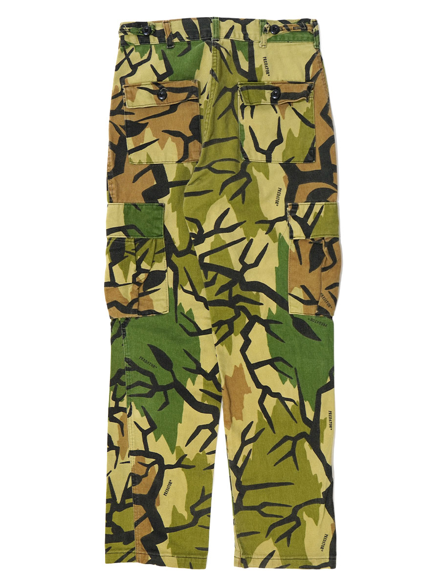 90's PREDATOR CAMOUFLAGE プレデターカモ カーゴパンツ 表記(M) USA製