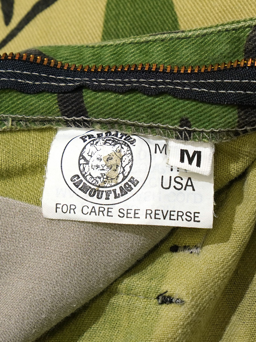 90's PREDATOR CAMOUFLAGE プレデターカモ カーゴパンツ 表記(M) USA製