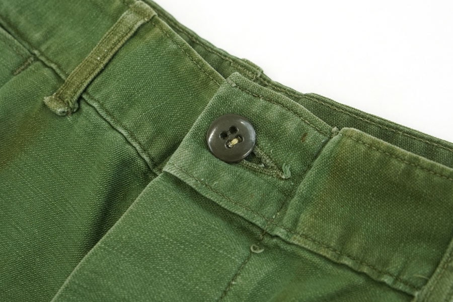 60's～ U.S.ARMY ベイカーパンツ ボタンフライ 実寸(31x28位) | すべて