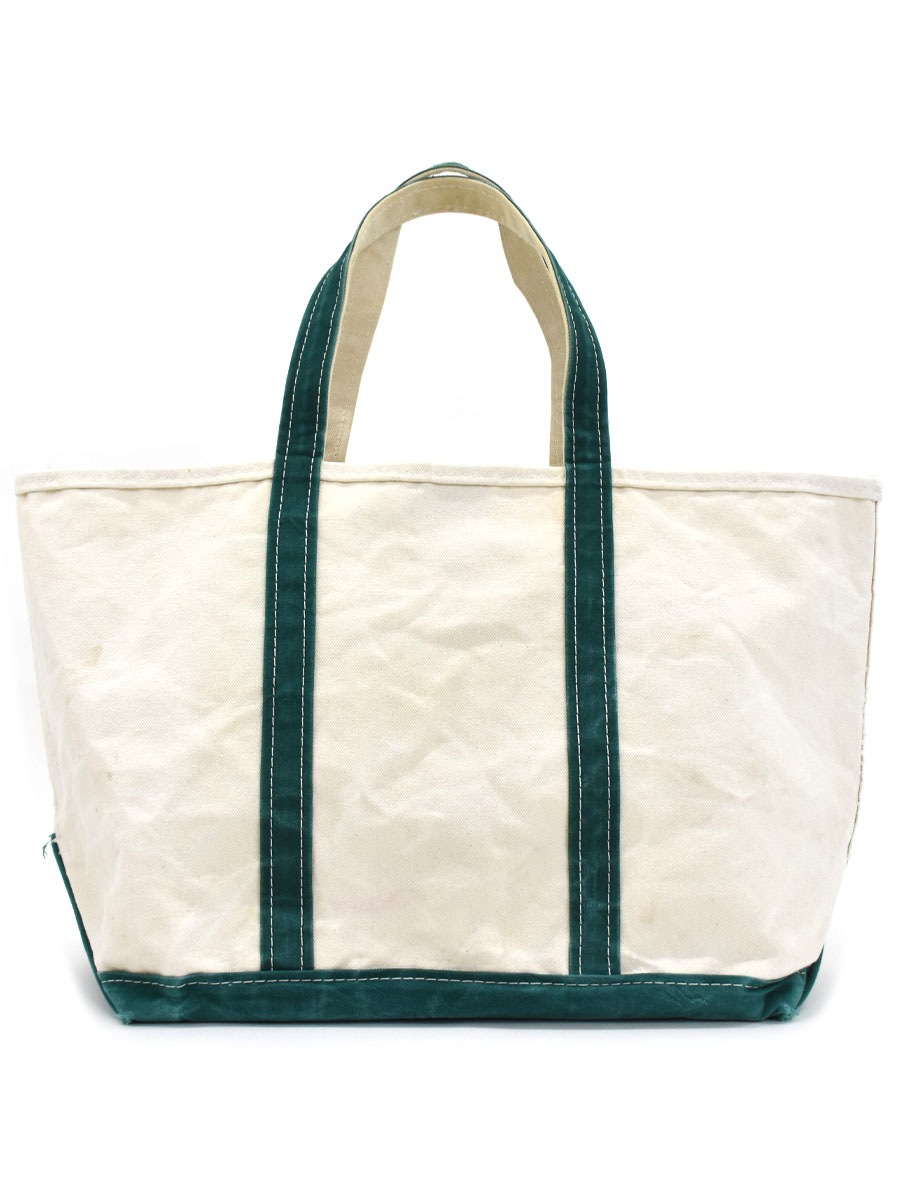 80's 90's L.L. Bean BOTE&TOTE 足跡 プリント 80's 90's L.L. Bean BOTE&TOTE 足跡 プリント