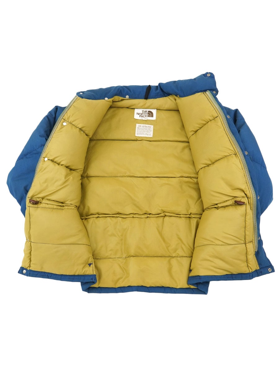 80's 茶タグ THE NORTH FACE ダウンジャケット ネイビー 表記(M) USA製