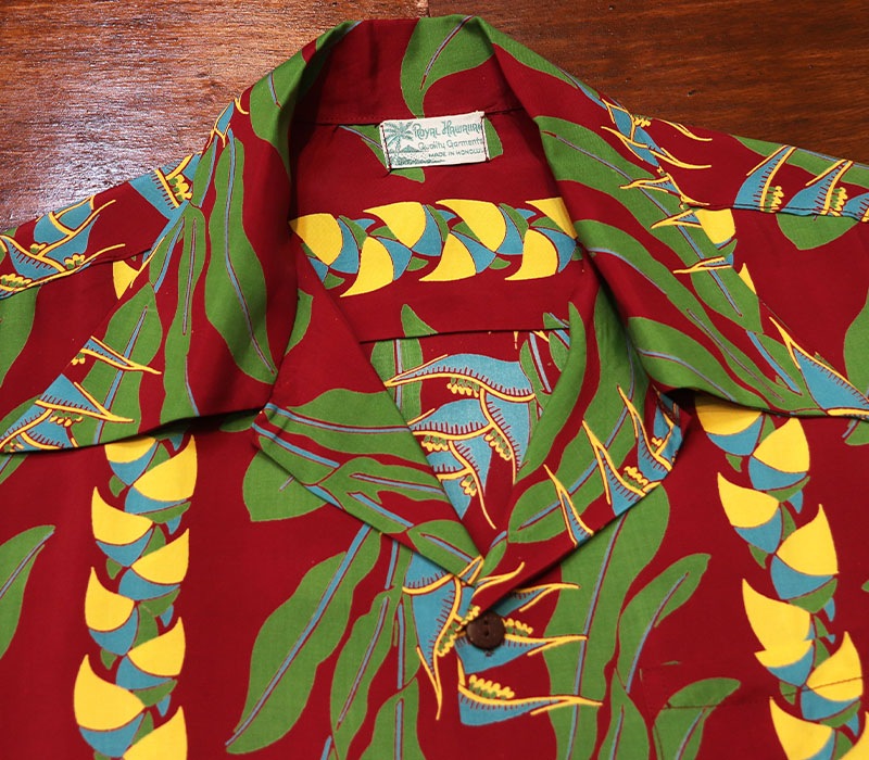 1950s HAWAIIAN SHIRT , Size M