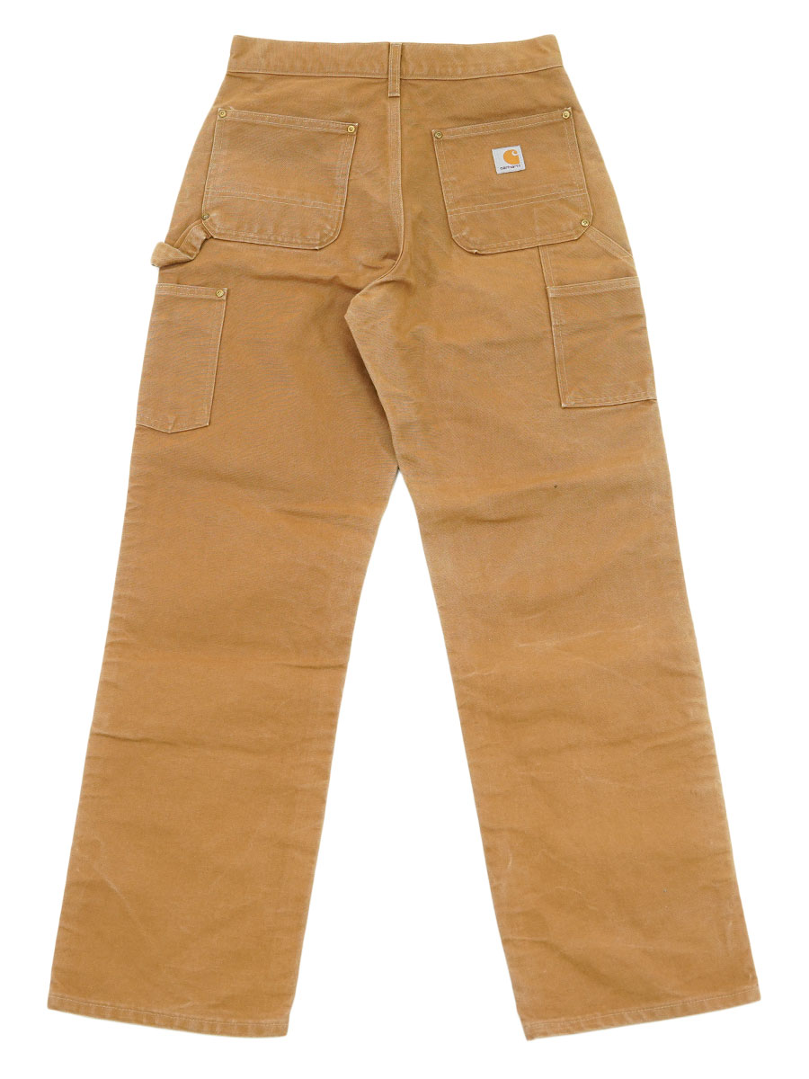 カーハート ダブルニー ペインターパンツ 表記34/30 ブラウン カーハート ダブルニー ダックペインターパンツ ブラウン 表記