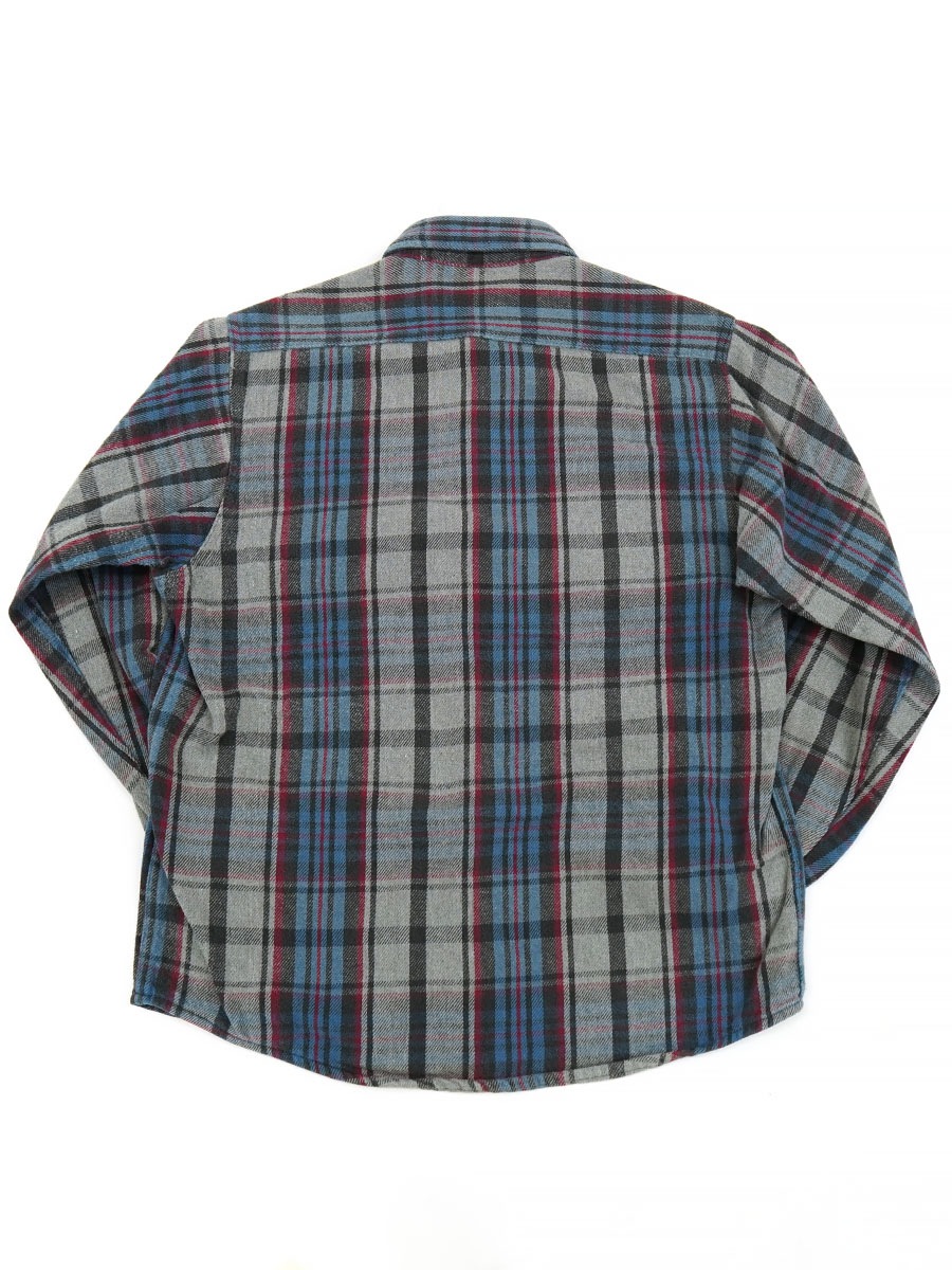 90'S FIVEBROTHER PLAID FLANNEL SHIRT (SIZE. MEDIUM) | NEW ITEM