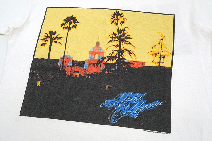 1994年ビンテージ・ハウスオブペイン・エステファンオリオールT・本人達から入手 90's touch of gold by Spring Ford EAGLES ''Hotel California/HELL