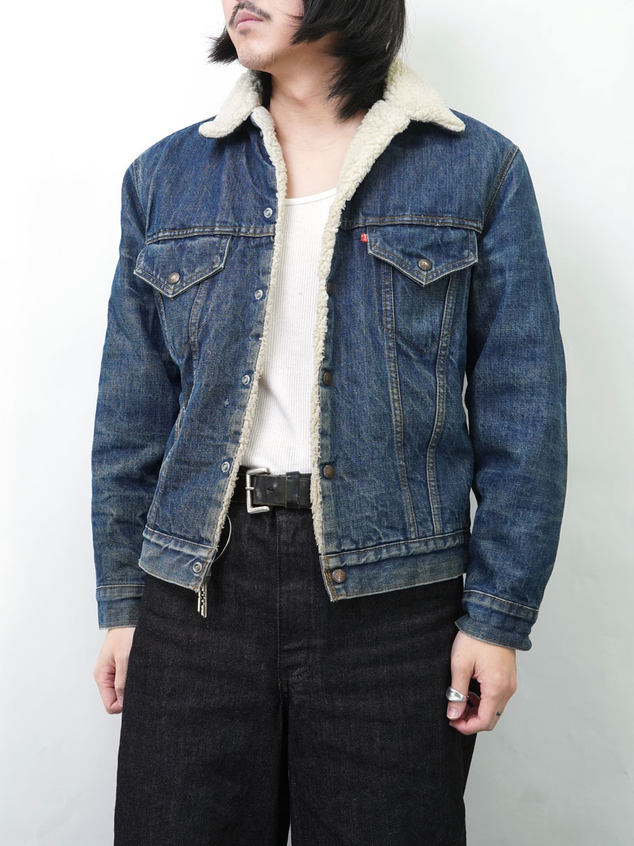 70's Levi's 70605 デニムボアJKT 表記(38) 袖ヒゲ | NEW ITEM