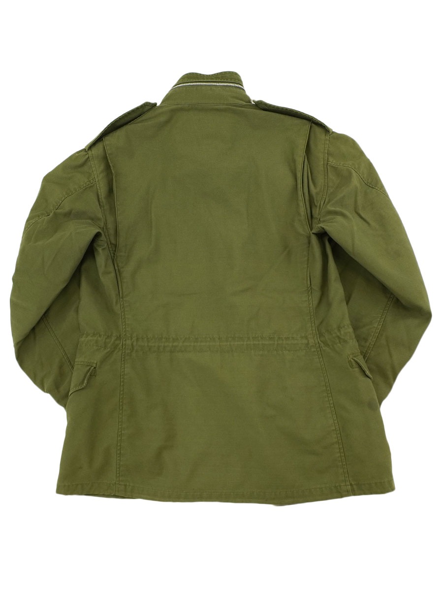 女性が喜ぶ♪ 68's U.S.ARMY M-65 フィールドジャケット アルミジップ 表記 ジャケット・アウター