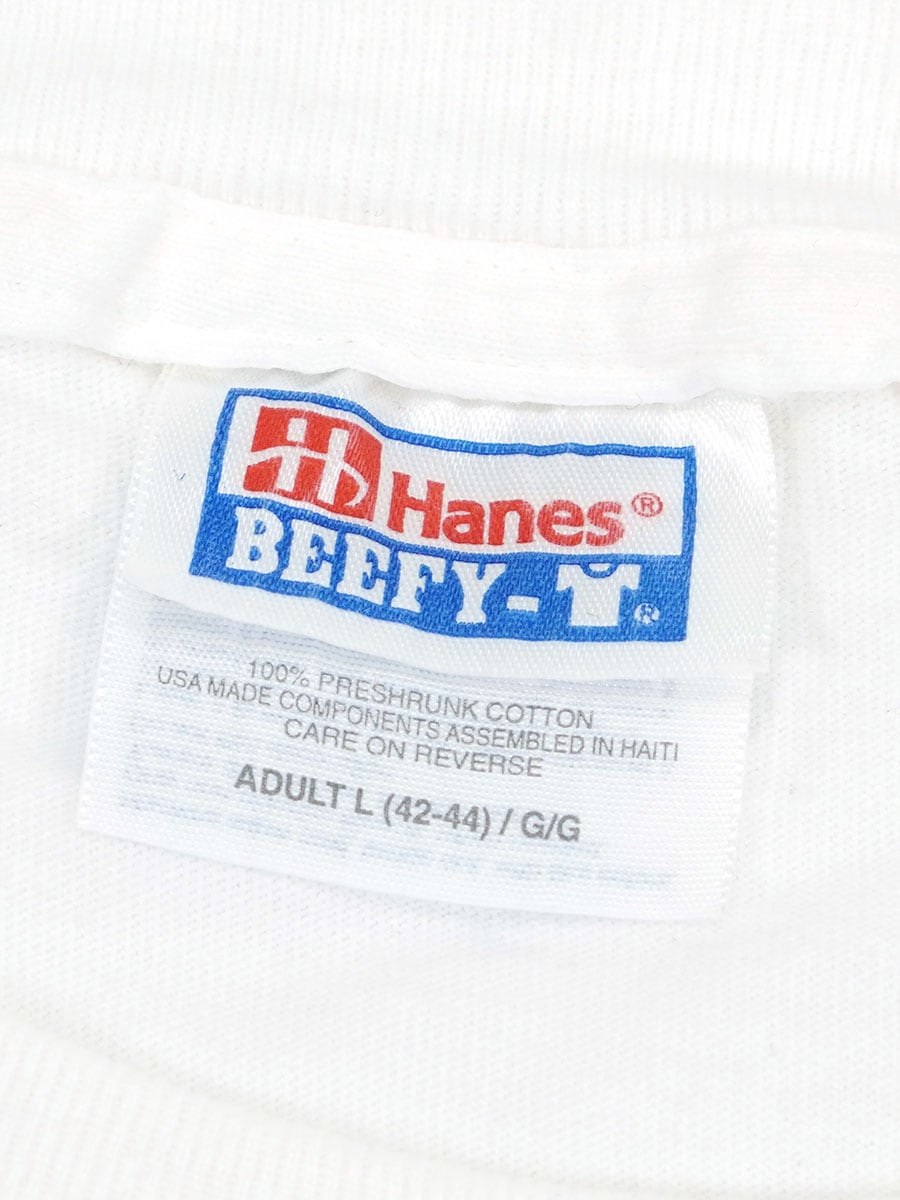 00's Hanes ''V8 Splash/To Health, Happiness & Harmony'' 両面プリントTシャツ 表記(L)