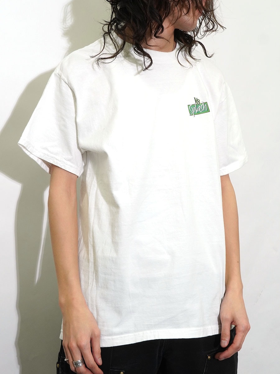 00's Hanes ''V8 Splash/To Health, Happiness & Harmony'' 両面プリントTシャツ 表記(L)