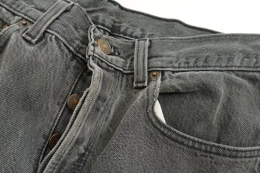 90's Levi's 501 ブラック デニムパンツ 表記(32x30) USA製