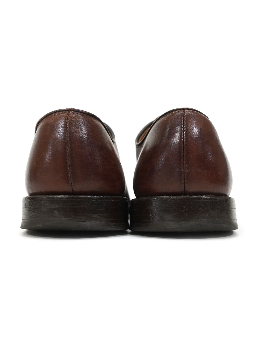 革靴プレーントゥ茶色IronAge USA ブラウンコバレザー