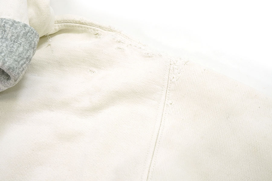 50's ランタグ チャンピオン 後付けスウェットパーカ ''TIGERS'' 背面染み込みプリント 実寸(XL位)