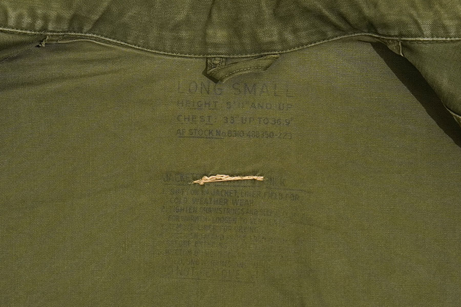 50's U.S.ARMY M-1950 フィールドジャケット AFワッペン＆リフレクター