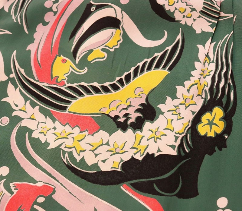 1950s HAWAIIAN SHIRT , Size M