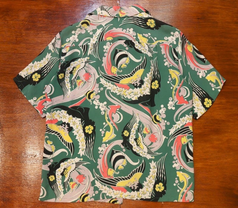1950s HAWAIIAN SHIRT , Size M