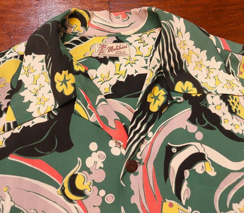 1950s HAWAIIAN SHIRT , Size M