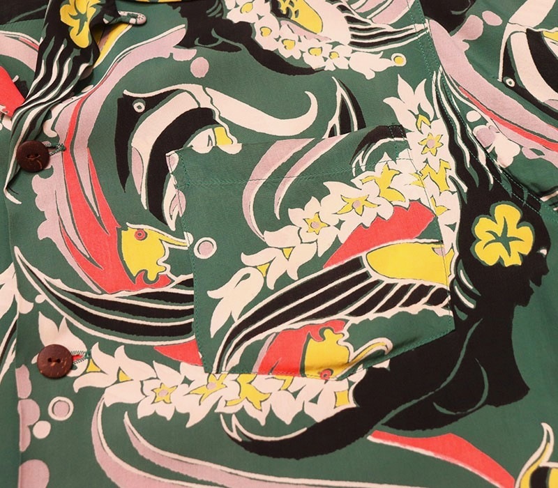 1950s HAWAIIAN SHIRT , Size M