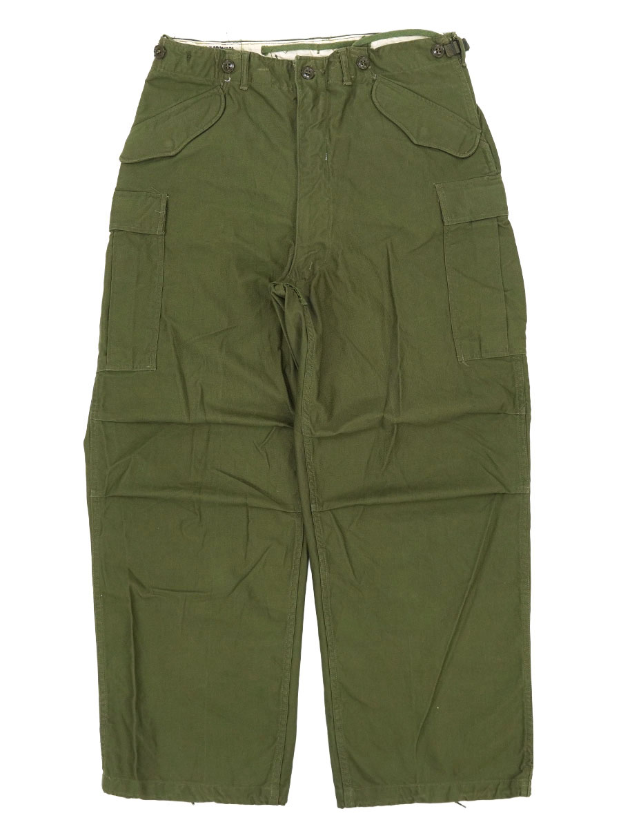 50's U.S.ARMY M-51 フィールドパンツ 表記(MEDIUM REGULAR