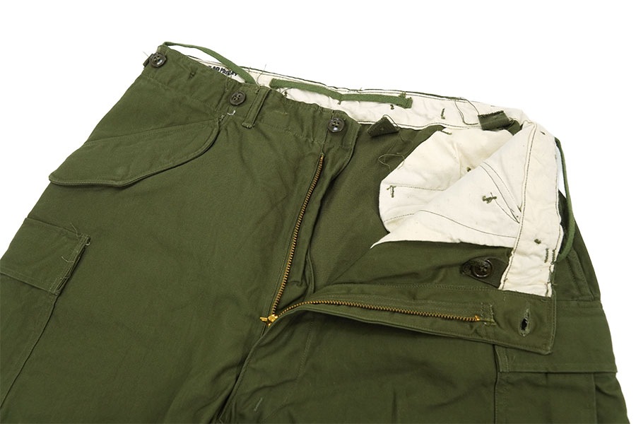 50's U.S.ARMY M-51 フィールドパンツ 表記(MEDIUM REGULAR