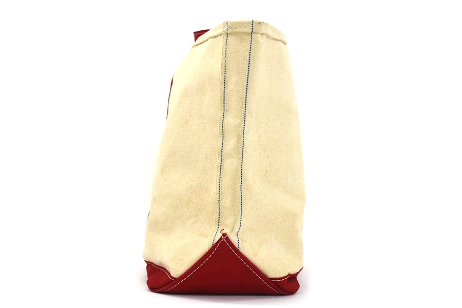 80's L.L.Bean BOAT AND TOTE 生成りxレッド | すべての商品