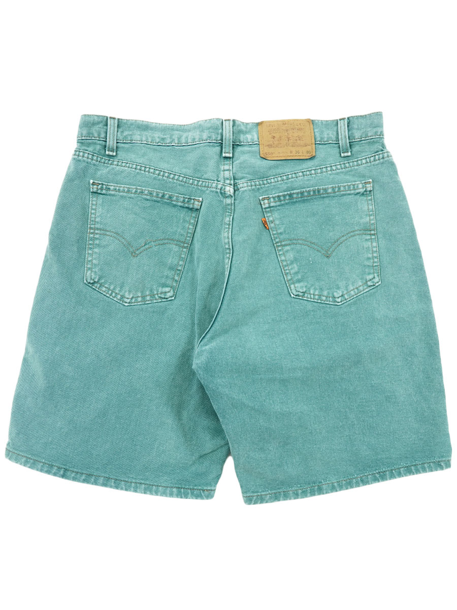 90's Levi's 550 オリジナルショーツ グリーン 表記(36) USA製