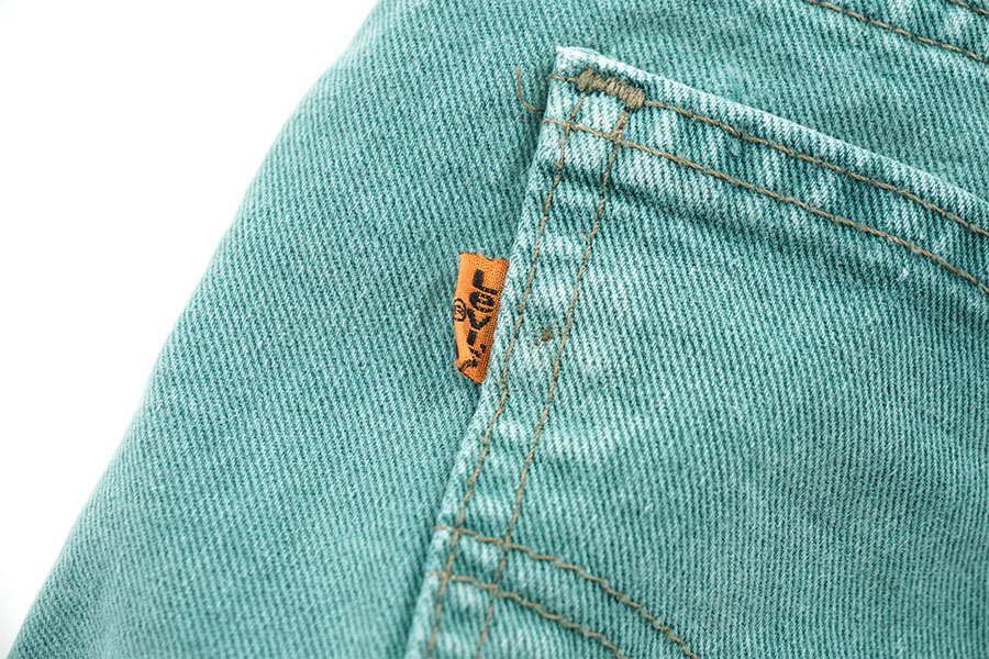 90's Levi's 550 オリジナルショーツ グリーン 表記(36) USA製