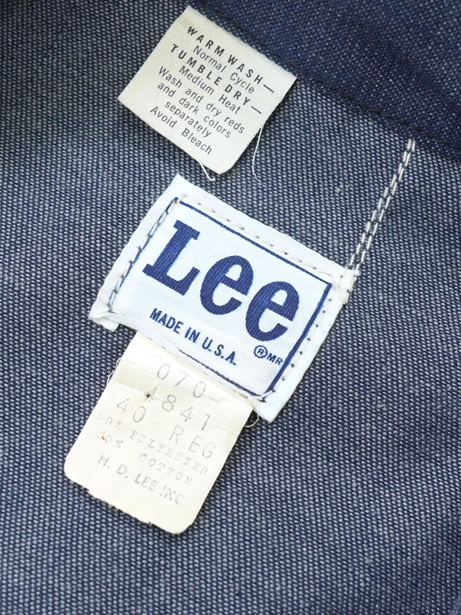 LEE デニムカバーオール　LB0287 LEE デニムカバーオール LB0287 Lee(リー)】別注デニムカバーオール