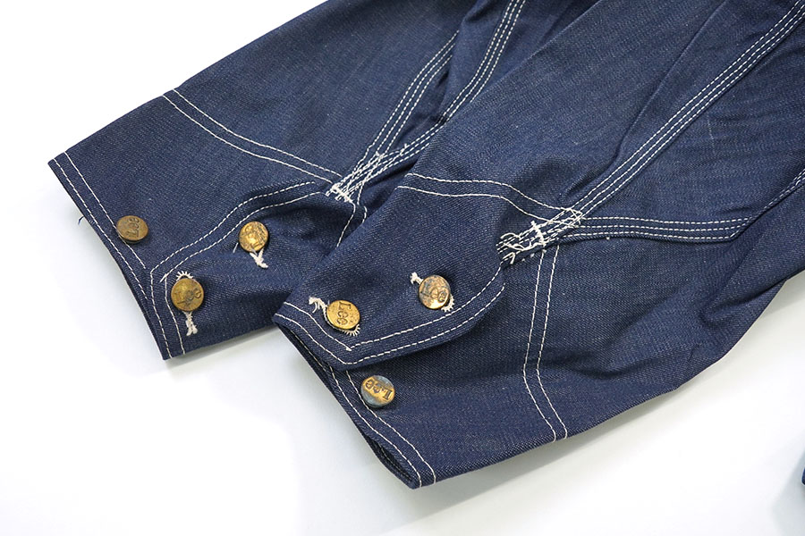 LEE SANFORIZED カバーオール デニム 濃紺GLT027 XL LEE SANFORIZED カバーオール デニム インディゴ GLT027 - メルカリ