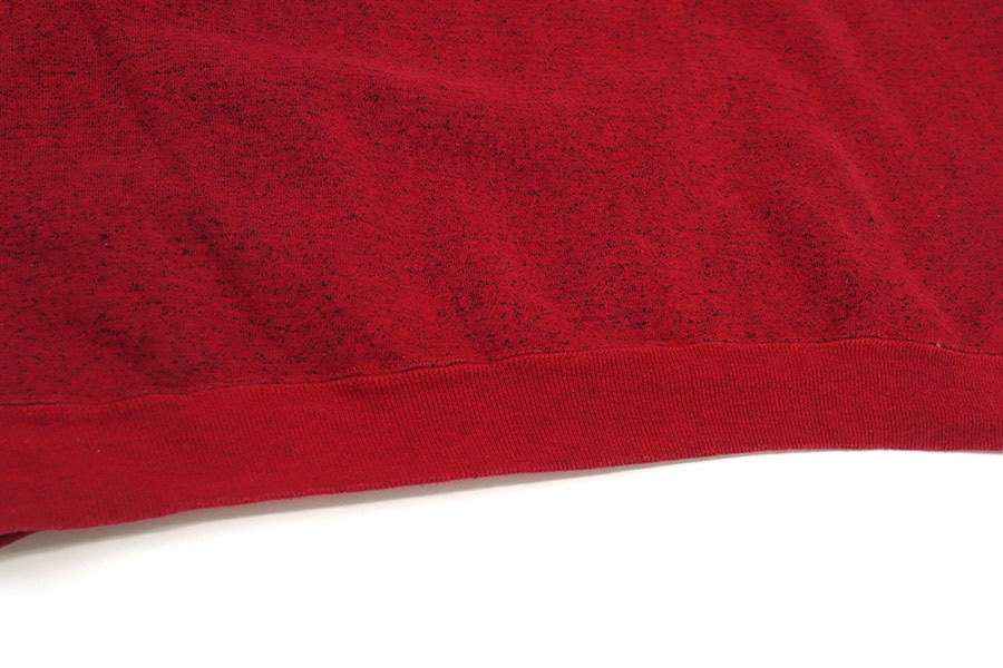 80'S SWEATS APPEAL BY TULTEX RUGLAN SLEEVE SWEAT SHIRT HEATHER RED (SIZE.XX LARGE) MADE IN USA