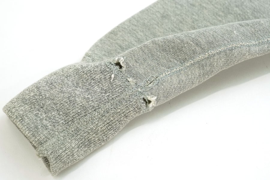 60s Russell 前Ｖスウェット　セットインスリーブ RUSSELL SWEAT SHIRT 60S 「前V、フェードネイビー、XL