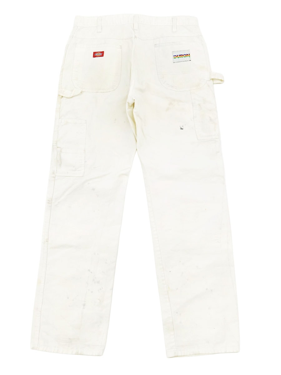 00s Dickies Real Painter (31×30) ホワイト 00'S DICKIES × DURON COTTON PAINTER PANTS WHITE (SIZE.W36 L34