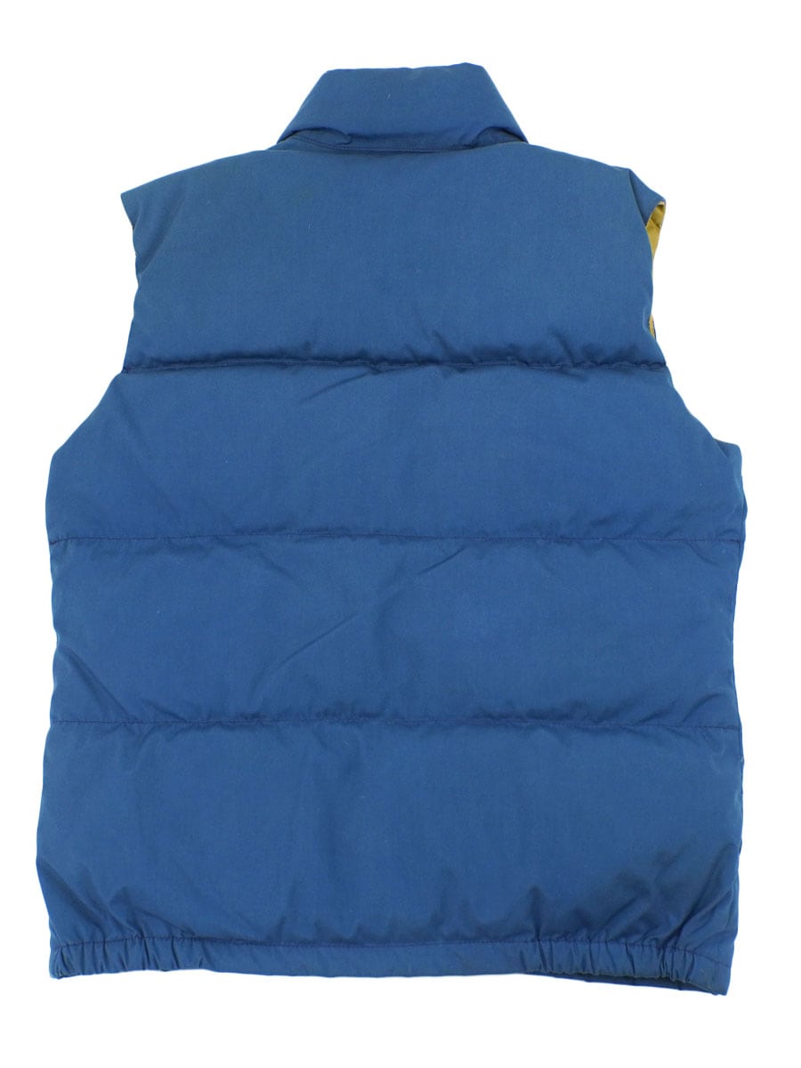 80's 茶タグ THE NORTH FACE ダウンベスト ネイビー 表記(M) | NEW