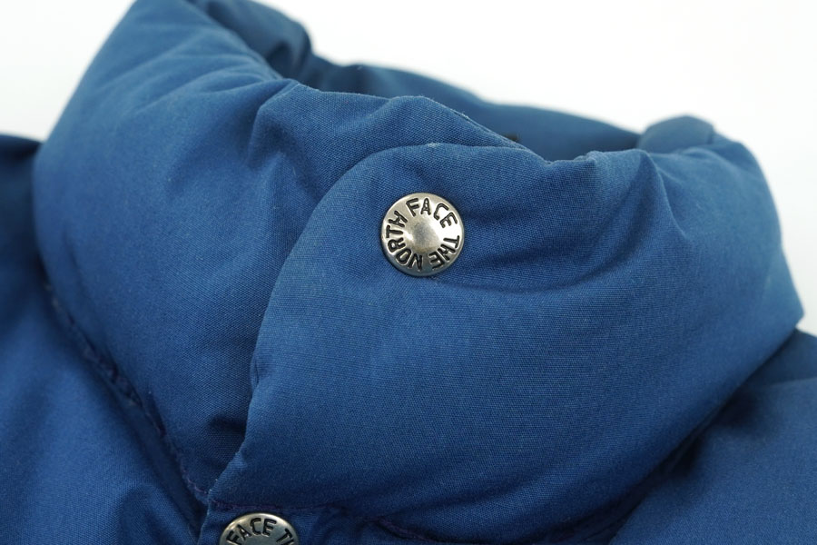 THE NORTH FACE ネイビー ダウンベスト 80s 茶タグ 80's 茶タグ THE NORTH FACE ダウンベスト ネイビー 表記(M) | NEW