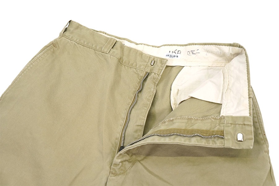 69 U.S.ARMY チノトラウザーズ ジッパーフライ 表記(32x31) | NEW ITEM